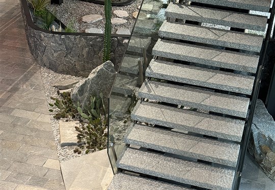 σκάλα γρανιτενια 8 εκατοστα